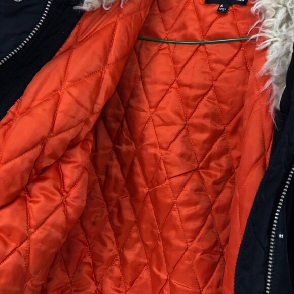 Wilfred free bomber puffer  jacket zippered hood - Picture 8 of 14